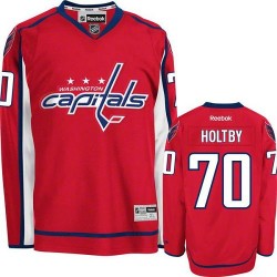 Braden Holtby Washington Capitals Reebok Youth Authentic Home Jersey (Red)