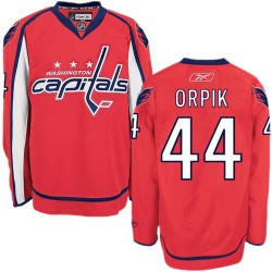 Brooks Orpik Washington Capitals Reebok Authentic Home Jersey (Red)