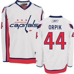 Brooks Orpik Washington Capitals Reebok Authentic Away Jersey (White)