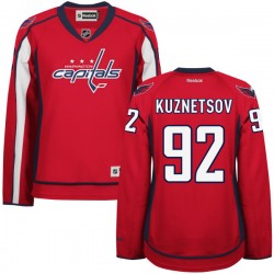 Evgeny Kuznetsov Washington Capitals Reebok Women's Authentic Home Jersey (Red)