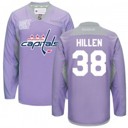 Jack Hillen Washington Capitals Reebok Premier 2016 Hockey Fights Cancer Practice Jersey (Purple)