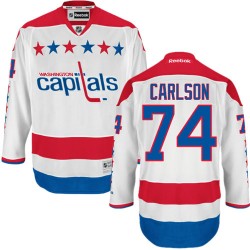 John Carlson Washington Capitals Reebok Authentic Third Jersey (White)