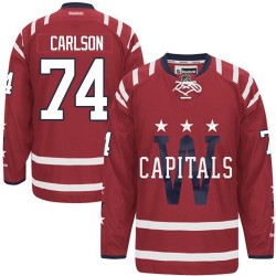 John Carlson Washington Capitals Reebok Premier 2015 Winter Classic Jersey (Red)