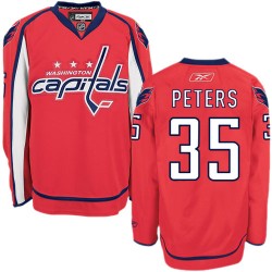 Justin Peters Washington Capitals Reebok Premier Home Jersey (Red)