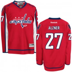 Karl Alzner Washington Capitals Reebok Authentic Home Jersey (Red)