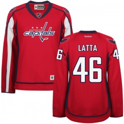 Michael Latta Washington Capitals Reebok Women's Authentic Home Jersey (Red)
