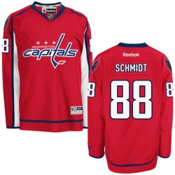 Nate Schmidt Washington Capitals Reebok Authentic Home Jersey (Red)
