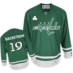 Nicklas Backstrom Washington Capitals Reebok Youth Authentic St Patty's Day Jersey (Green)