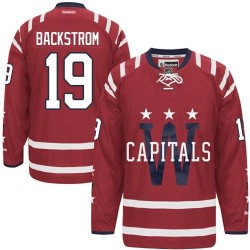 Nicklas Backstrom Washington Capitals Reebok Youth Authentic 2015 Winter Classic Jersey (Red)