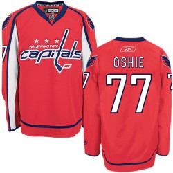 T.J. Oshie Washington Capitals Reebok Authentic Home Jersey (Red)