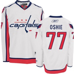 T.J. Oshie Washington Capitals Reebok Authentic Away Jersey (White)
