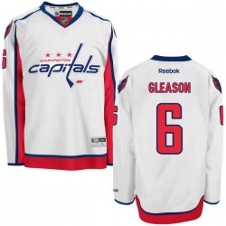 Tim Gleason Washington Capitals Reebok Authentic Away Jersey (White)