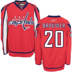 Troy Brouwer Washington Capitals Reebok Authentic Home Jersey (Red)