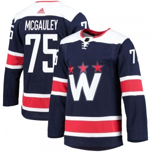 Tim McGauley Washington Capitals Adidas Authentic 2020/21 Alternate Primegreen Pro Jersey (Navy)