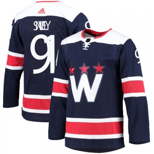 Joe Snively Washington Capitals Adidas Authentic 2020/21 Alternate Primegreen Pro Jersey (Navy)