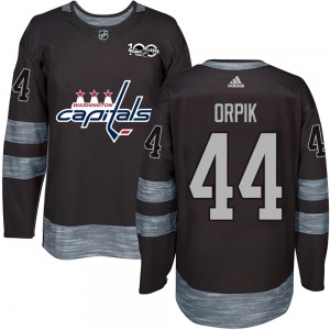 Brooks Orpik Washington Capitals Authentic 1917-2017 100th Anniversary Jersey (Black)