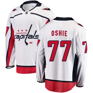 T.J. Oshie Washington Capitals Fanatics Branded Youth Breakaway Away Jersey (White)