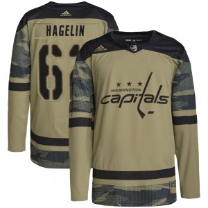 Carl Hagelin Washington Capitals Adidas Authentic Military Appreciation Practice Jersey (Camo)