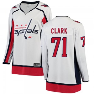 Kody Clark Washington Capitals Fanatics Branded Women's Breakaway Away Jersey (White)