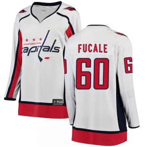 Zach Fucale Washington Capitals Fanatics Branded Women's Breakaway Away Jersey (White)