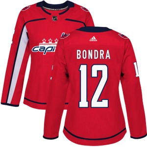 Peter Bondra Washington Capitals Adidas Women's Authentic Home Jersey (Red)
