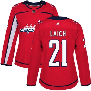 Brooks Laich Washington Capitals Adidas Women's Authentic Home Jersey (Red)