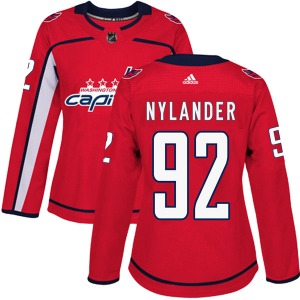 Michael Nylander Washington Capitals Adidas Women's Authentic Home Jersey (Red)