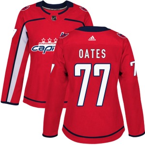 Adam Oates Washington Capitals Adidas Women's Authentic Home Jersey (Red)