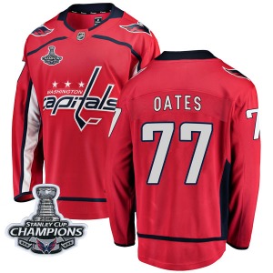 Adam Oates Washington Capitals Fanatics Branded Breakaway Home 2018 Stanley Cup Champions Patch Jersey (Red)
