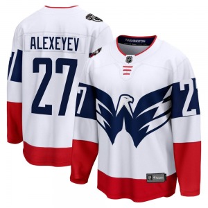 Alexander Alexeyev Washington Capitals Fanatics Branded Youth Breakaway 2023 Stadium Series Jersey (White)