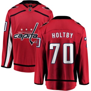 Braden Holtby Washington Capitals Fanatics Branded Breakaway Home Jersey (Red)