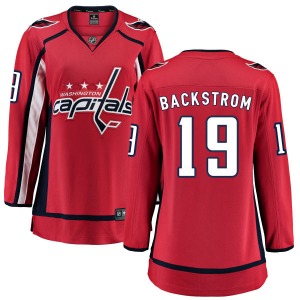 Nicklas Backstrom Washington Capitals Fanatics Branded Women's Breakaway Home Jersey (Red)
