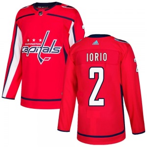 Vincent Iorio Washington Capitals Adidas Youth Authentic Home Jersey (Red)
