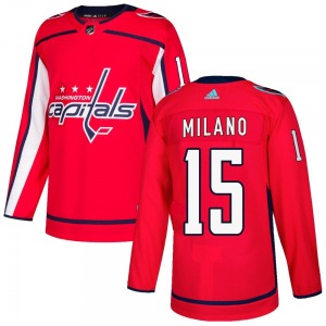 Sonny Milano Washington Capitals Adidas Youth Authentic Home Jersey (Red)