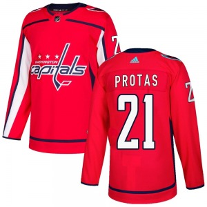 Aliaksei Protas Washington Capitals Adidas Youth Authentic Home Jersey (Red)
