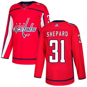 Hunter Shepard Washington Capitals Adidas Youth Authentic Home Jersey (Red)