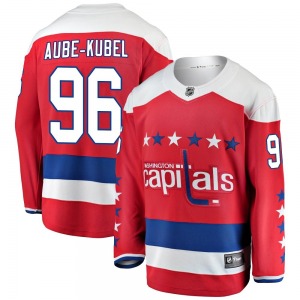 Nicolas Aube-Kubel Washington Capitals Fanatics Branded Breakaway Alternate Jersey (Red)