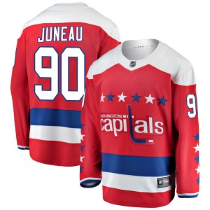 Joe Juneau Washington Capitals Fanatics Branded Breakaway Alternate Jersey (Red)
