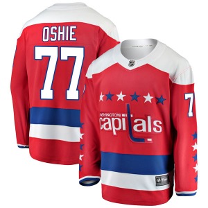 T.J. Oshie Washington Capitals Fanatics Branded Breakaway Alternate Jersey (Red)