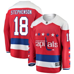 Chandler Stephenson Washington Capitals Fanatics Branded Breakaway Alternate Jersey (Red)