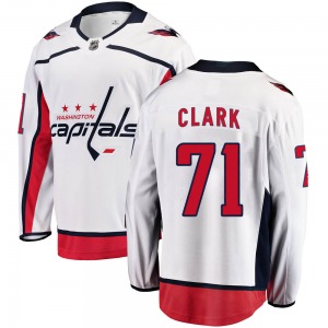 Kody Clark Washington Capitals Fanatics Branded Breakaway Away Jersey (White)