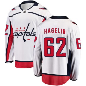 Carl Hagelin Washington Capitals Fanatics Branded Breakaway Away Jersey (White)