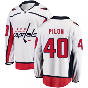 Garrett Pilon Washington Capitals Fanatics Branded Breakaway Away Jersey (White)