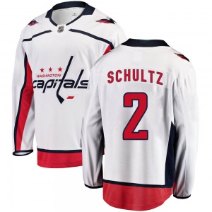 Justin Schultz Washington Capitals Fanatics Branded Breakaway Away Jersey (White)