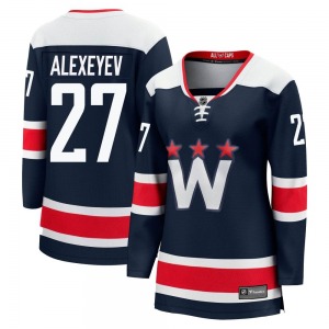 Alexander Alexeyev Washington Capitals Fanatics Branded Women's Premier zied Breakaway 2020/21 Alternate Jersey (Navy)
