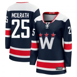 Dylan McIlrath Washington Capitals Fanatics Branded Women's Premier zied Breakaway 2020/21 Alternate Jersey (Navy)