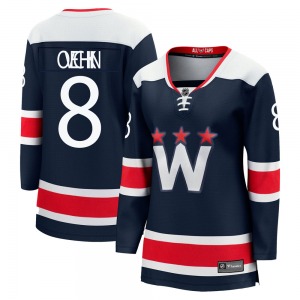 Alex Ovechkin Washington Capitals Fanatics Branded Women's Premier zied Breakaway 2020/21 Alternate Jersey (Navy)