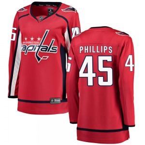 Matthew Phillips Washington Capitals Fanatics Branded Women's Breakaway Home Jersey (Red)