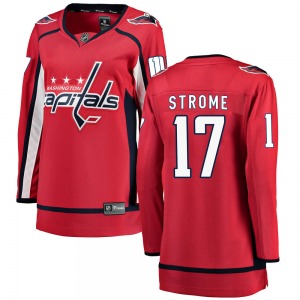 Dylan Strome Washington Capitals Fanatics Branded Women's Breakaway Home Jersey (Red)