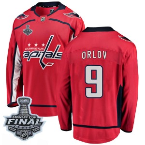 Dmitry Orlov Washington Capitals Fanatics Branded Youth Breakaway Home 2018 Stanley Cup Final Patch Jersey (Red)